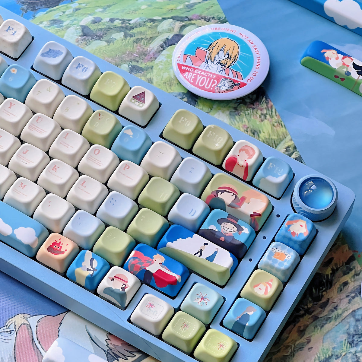 Howl's Moving Castle 143 Keycaps Set – Keyboard Kraft