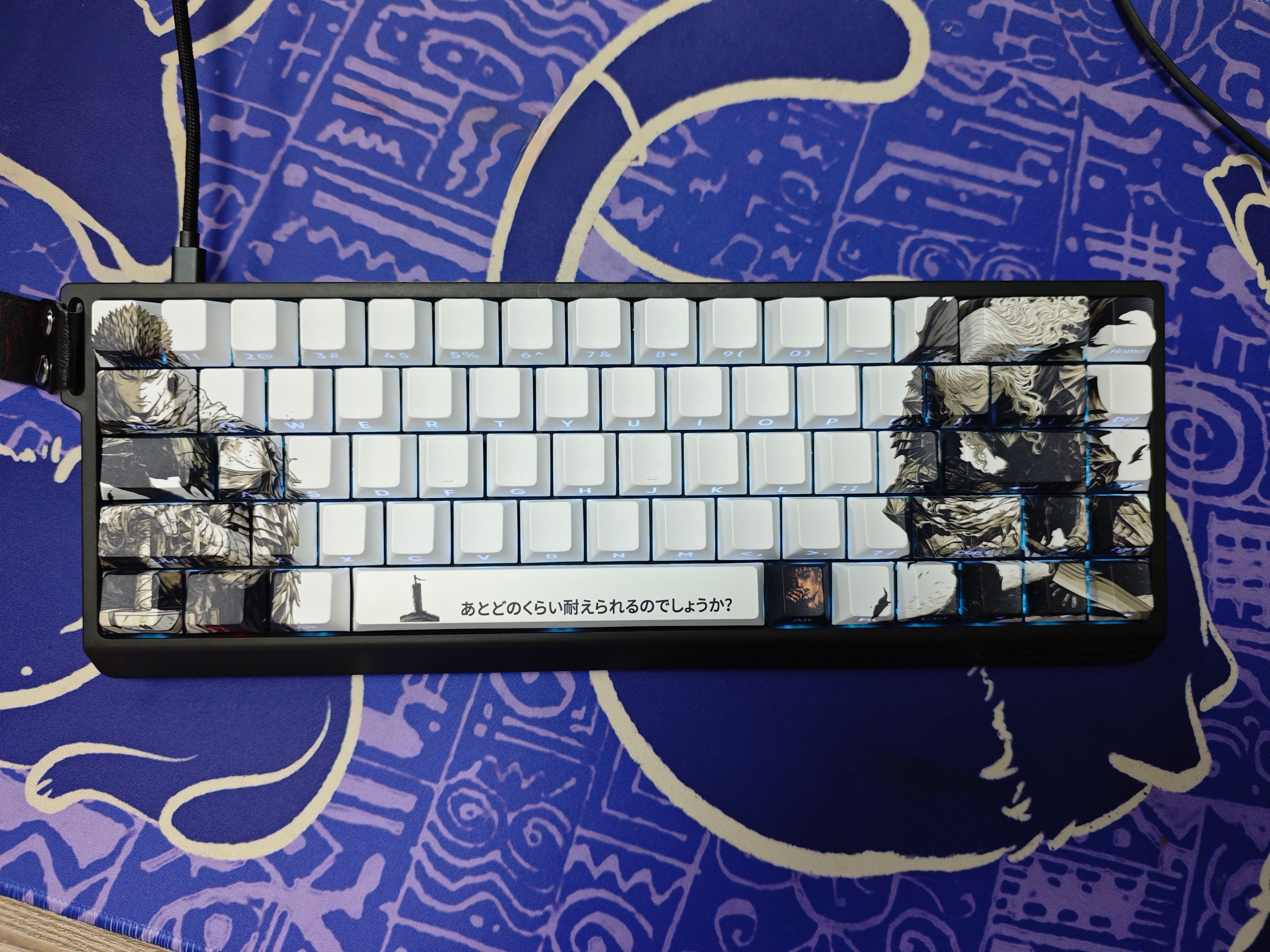 Guts and Griffith Custom Keycaps Set For Cherry MX Mechanical Keyboards 4