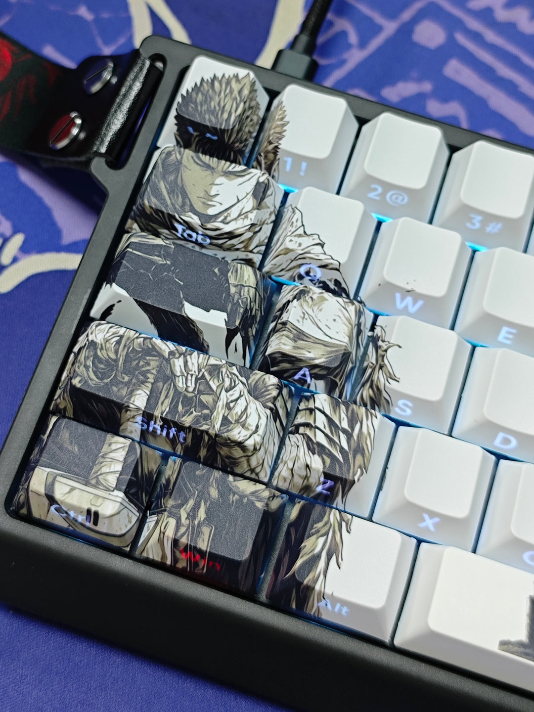 Guts & Griffith - Berserk Manga Keycaps Set – Keyboard Kraft