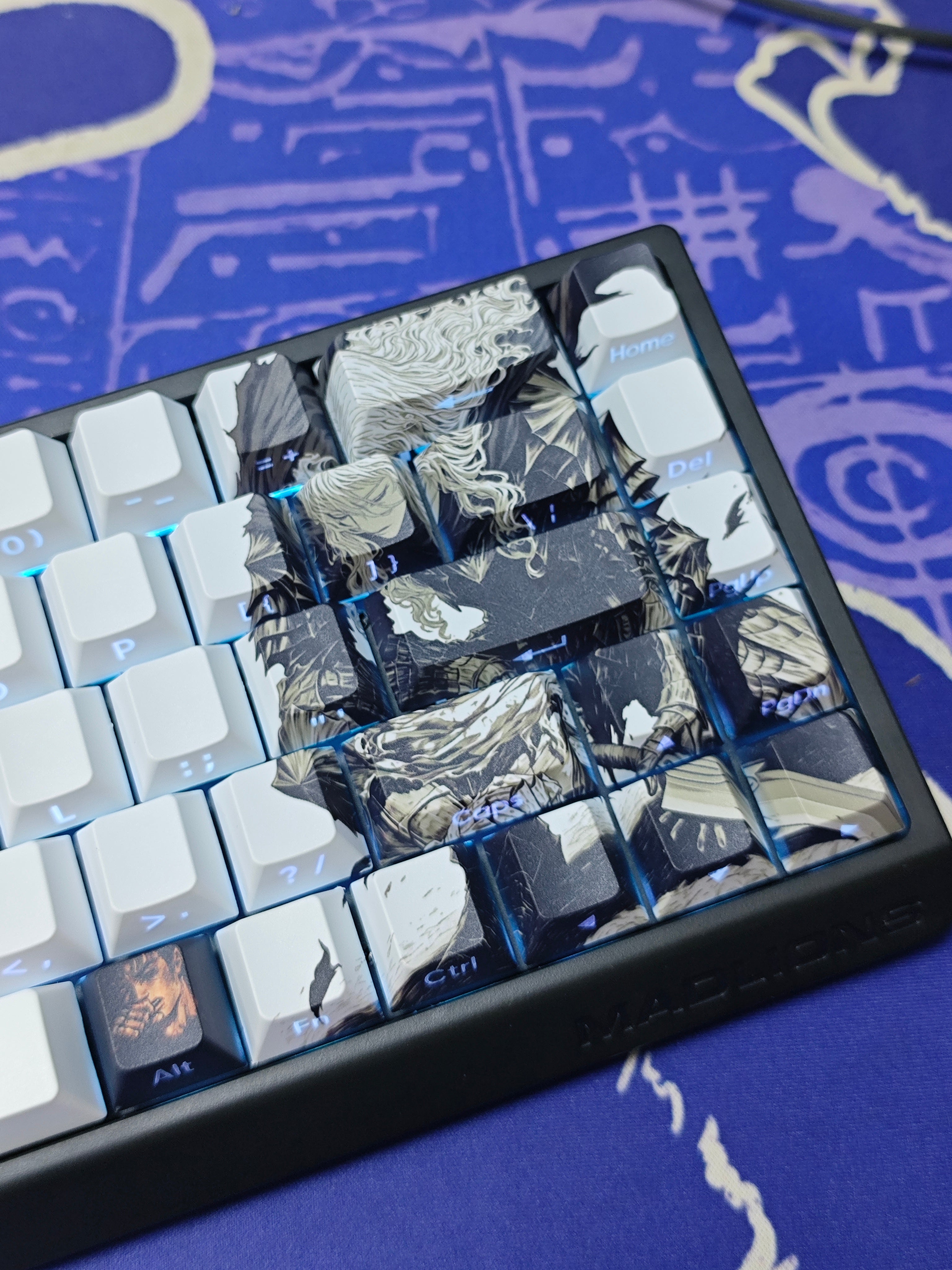 Guts and Griffith Custom Keycaps Set For Cherry MX Mechanical Keyboards 6