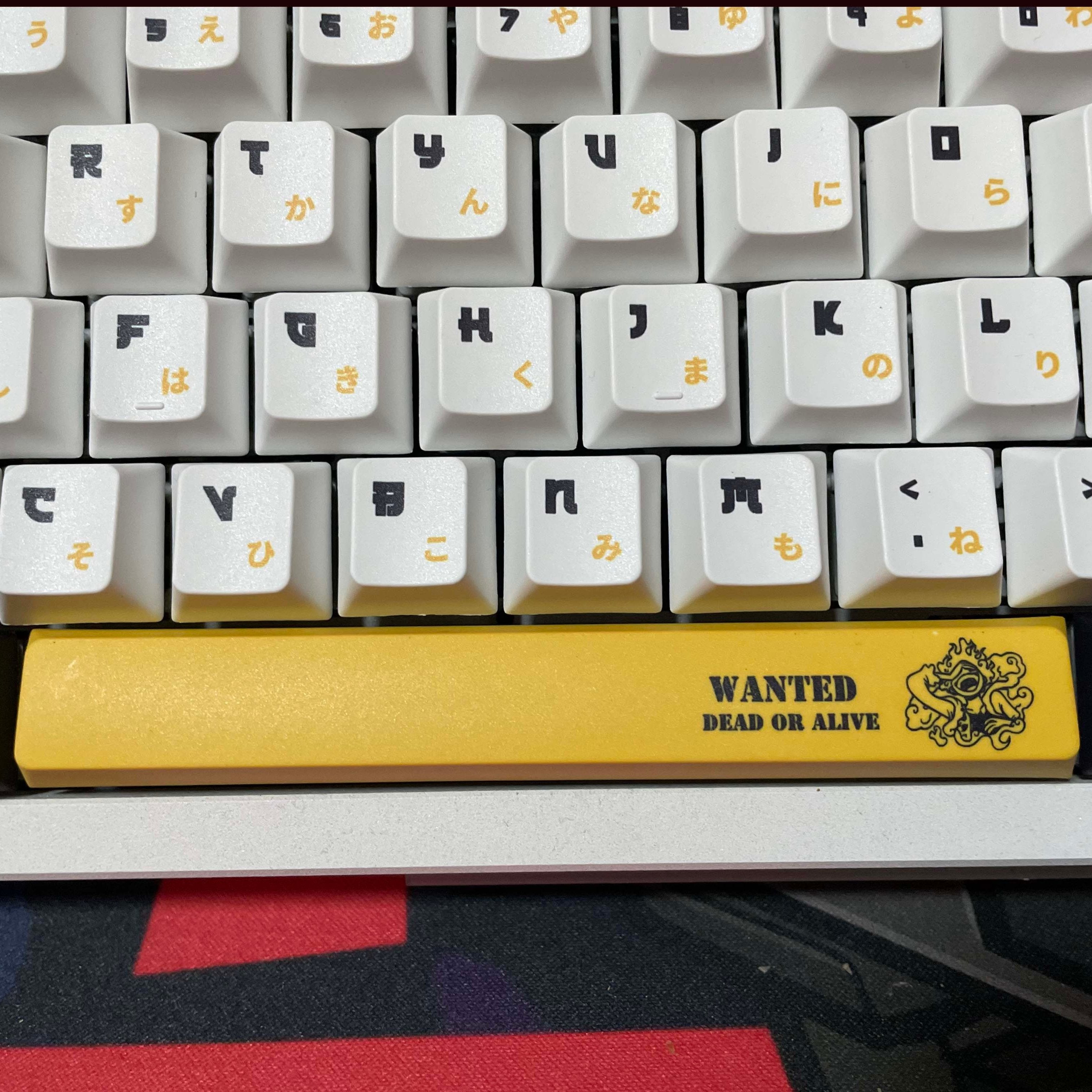 Gear 5 Monkey D Luffy One Piece Anime Keycaps Set For Cherry Mx Mechanical Keyboard 5