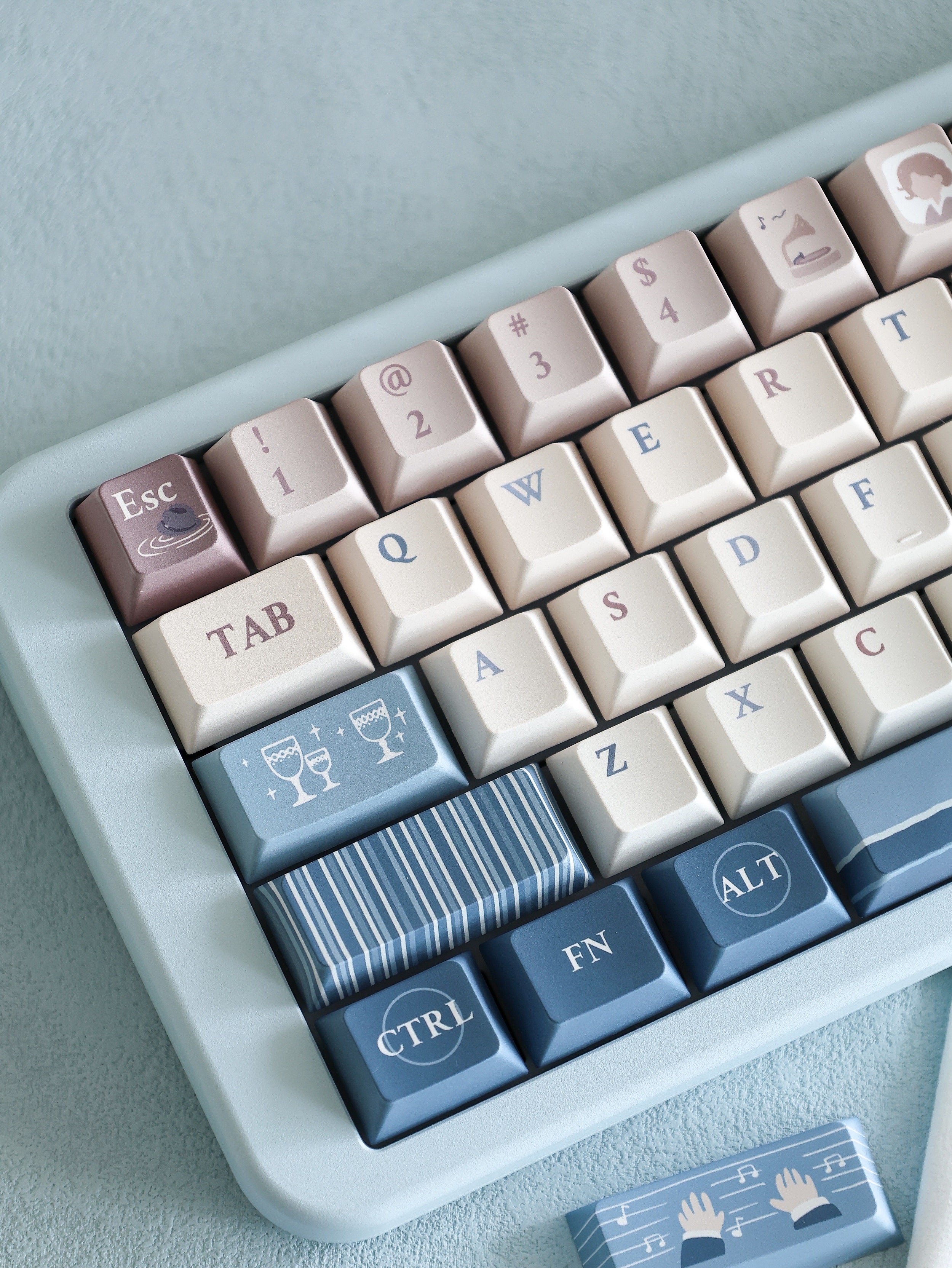 Sea Pianist 1900 140 Keycaps Set