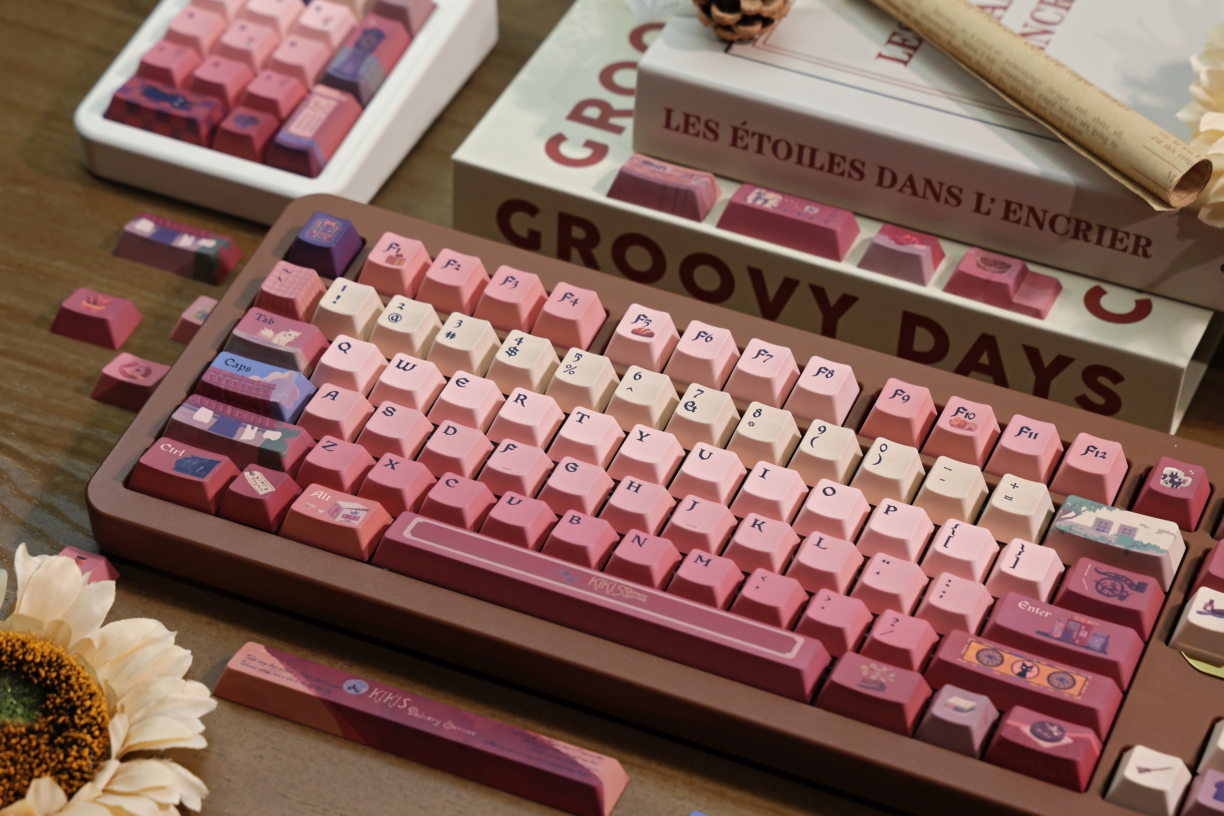 Kikis Delivery Service Studio Ghibli Custom Anime Keycaps Set For Cherry MX Keyboards 2