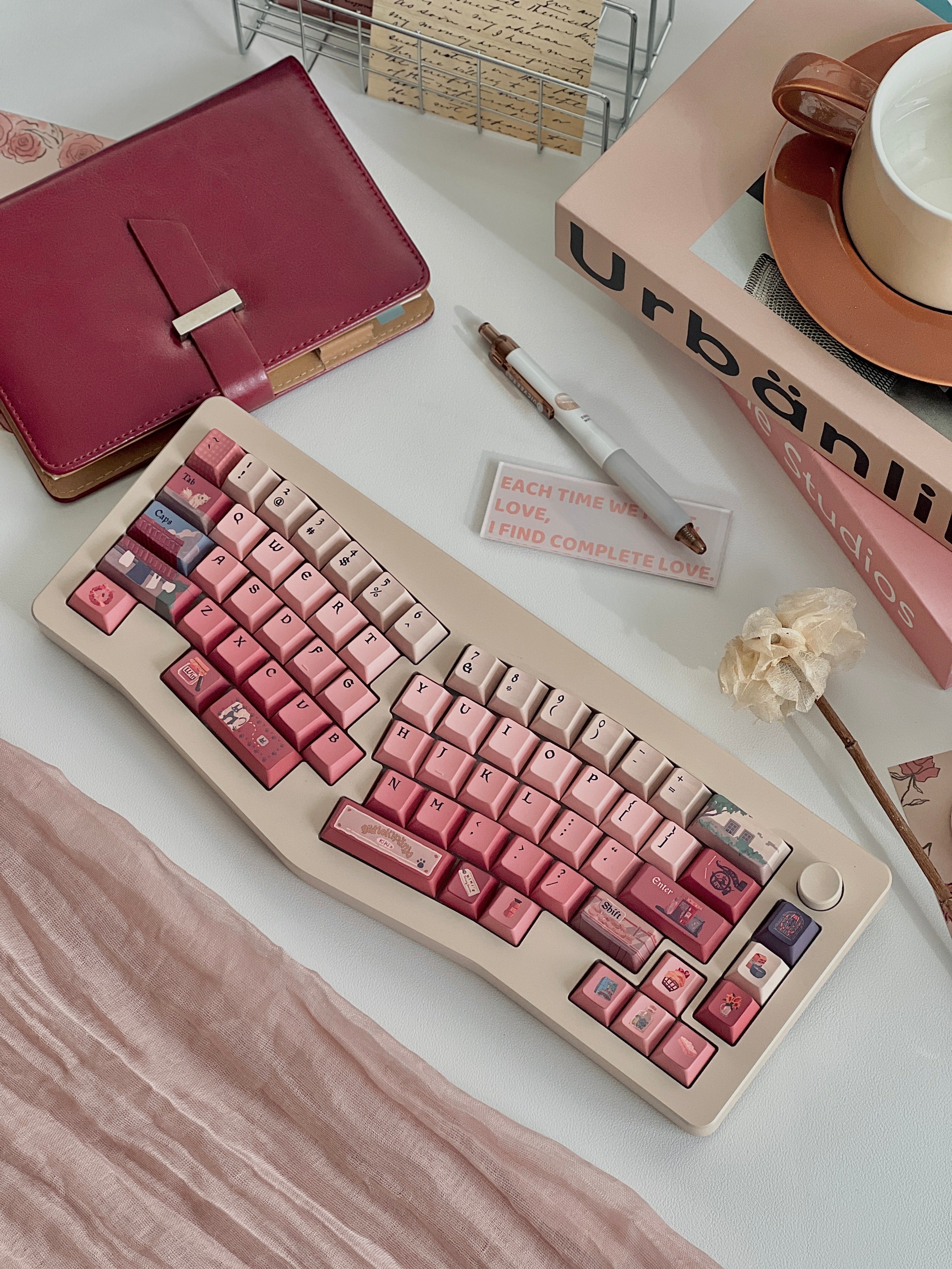 Kikis Delivery Service Studio Ghibli Custom Anime Keycaps Set For Cherry MX Keyboards 5