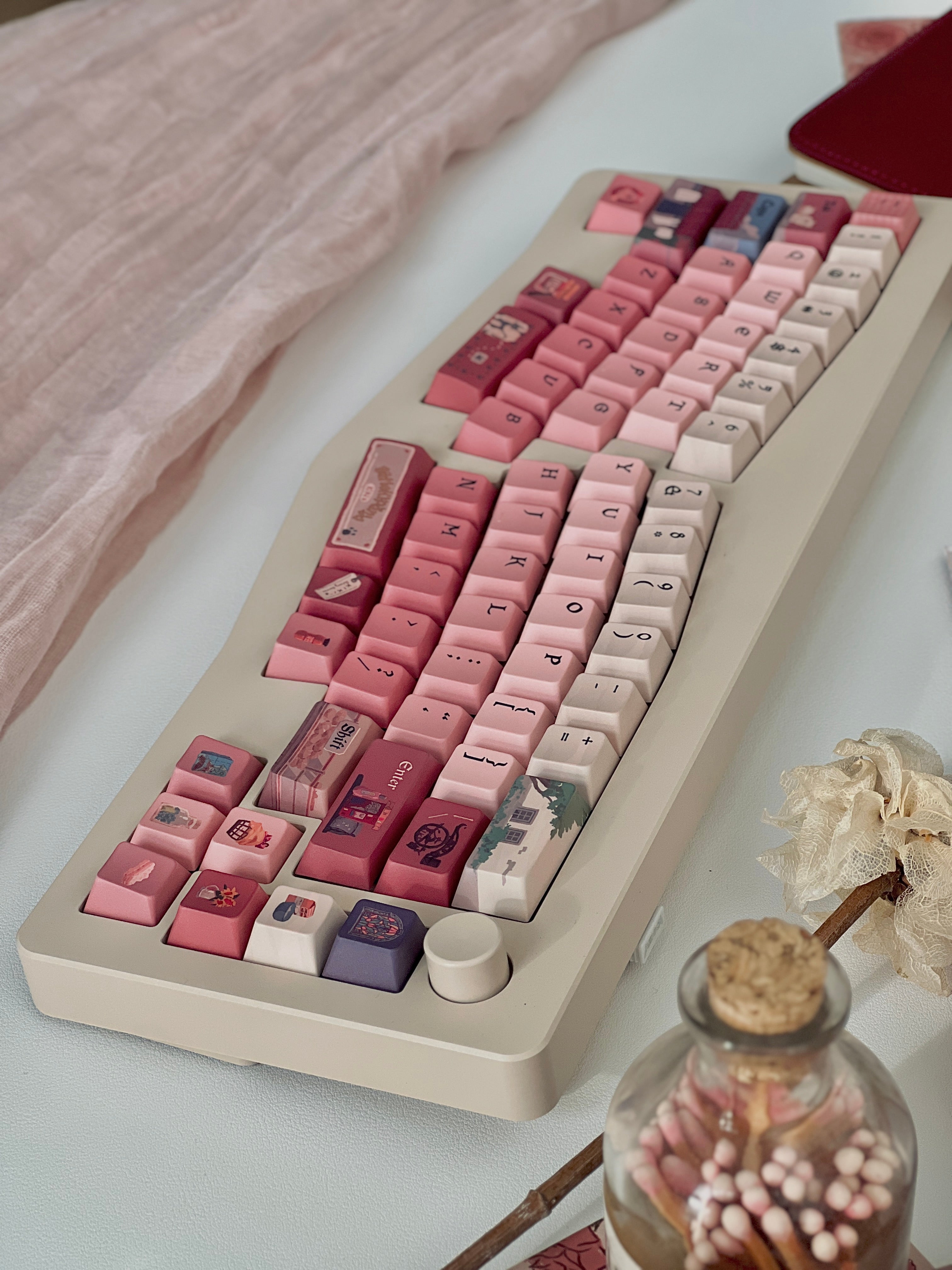 Kikis Delivery Service Studio Ghibli Custom Anime Keycaps Set For Cherry MX Keyboards 6