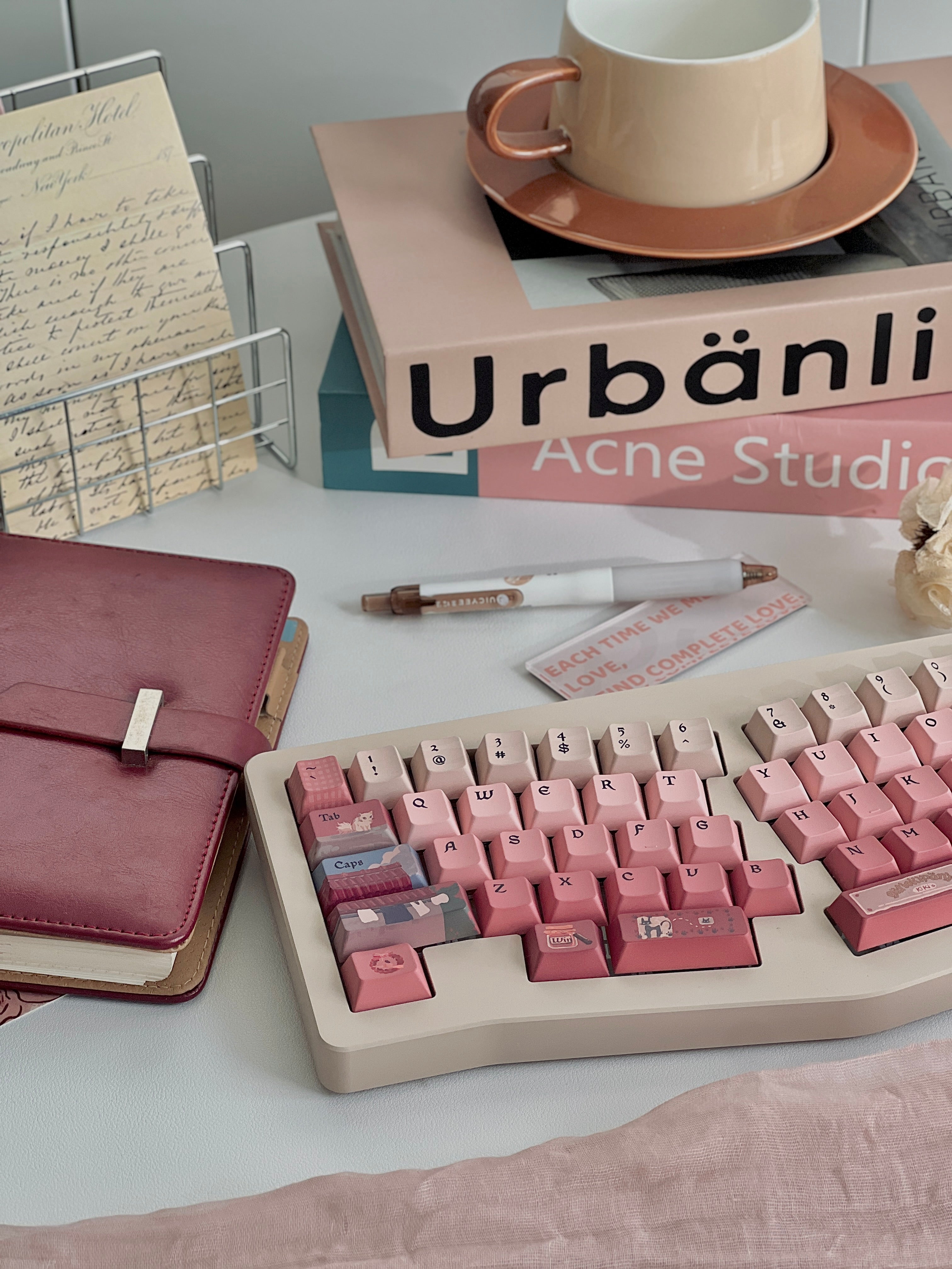 Kikis Delivery Service Studio Ghibli Custom Anime Keycaps Set For Cherry MX Keyboards 7