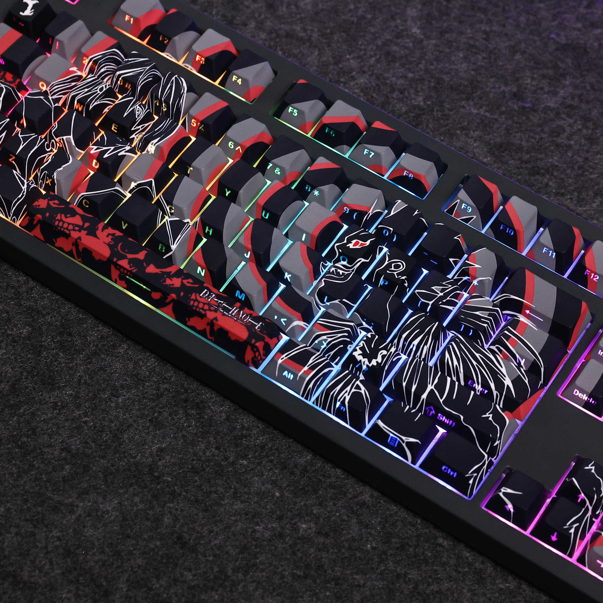 Light Yagami & Ryuk - Death Note 124 Keycaps Set – Keyboard Kraft
