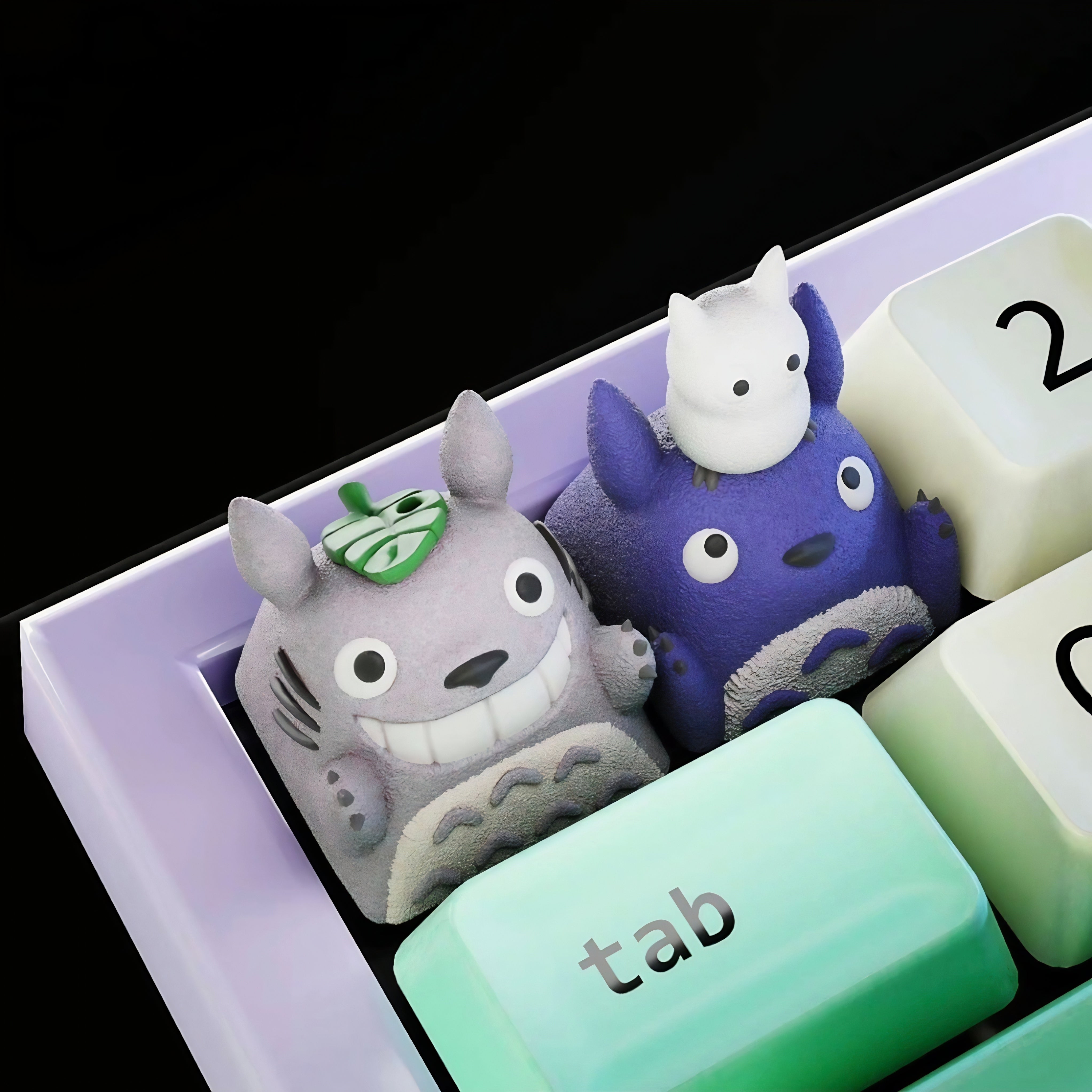 Totoro Artisan Keycap