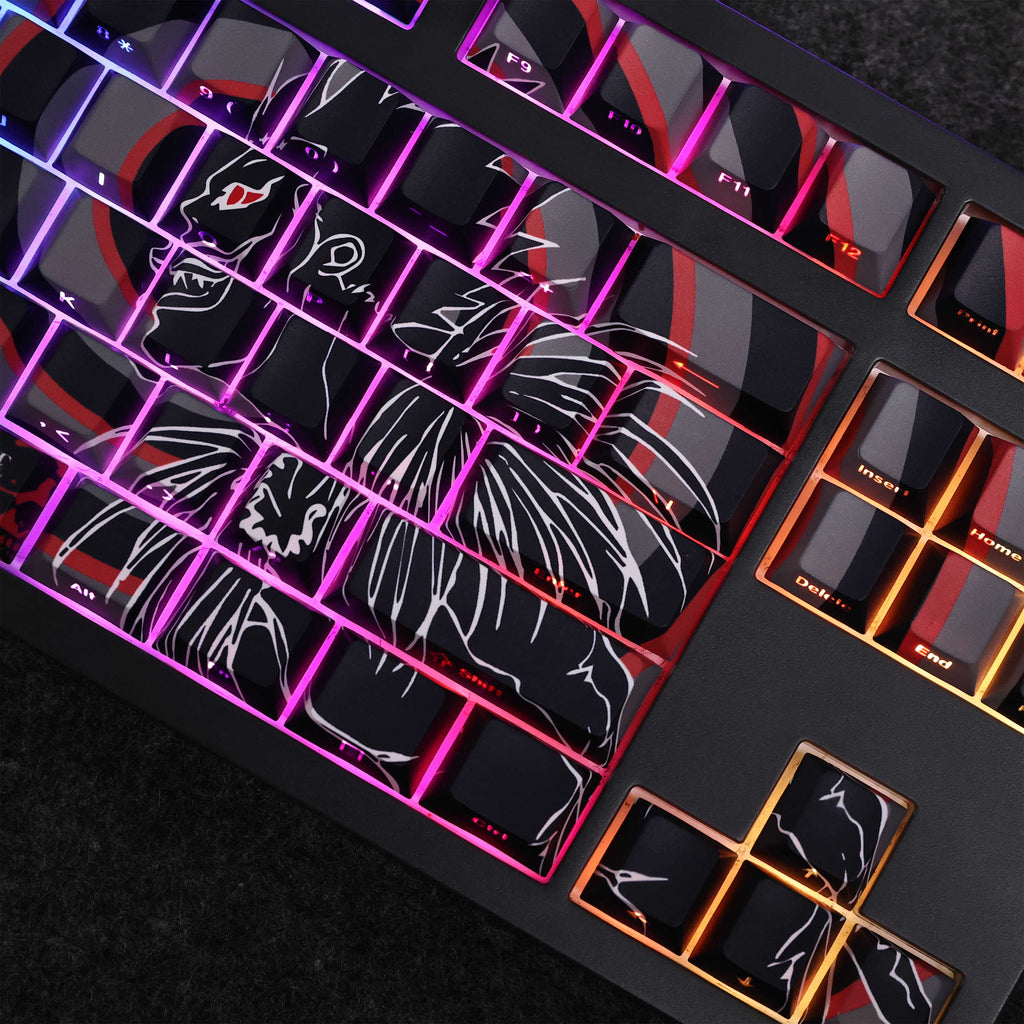 Light Yagami & Ryuk - Death Note 124 Keycaps Set – Keyboard Kraft